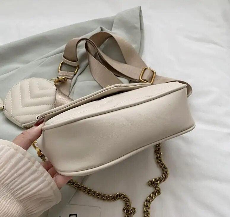Bolsa Feminina Jolie em Couro - UPPE STORE