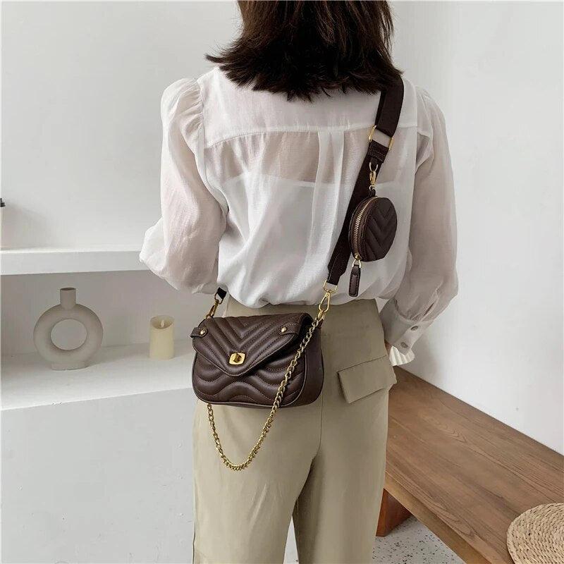 Bolsa Feminina Jolie em Couro - UPPE STORE