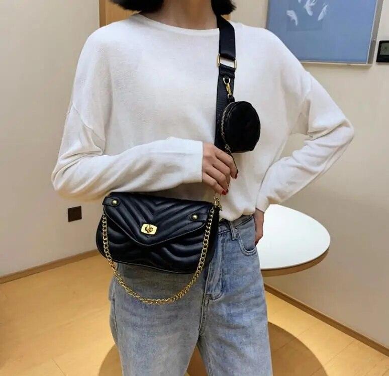 Bolsa Feminina Jolie em Couro - UPPE STORE